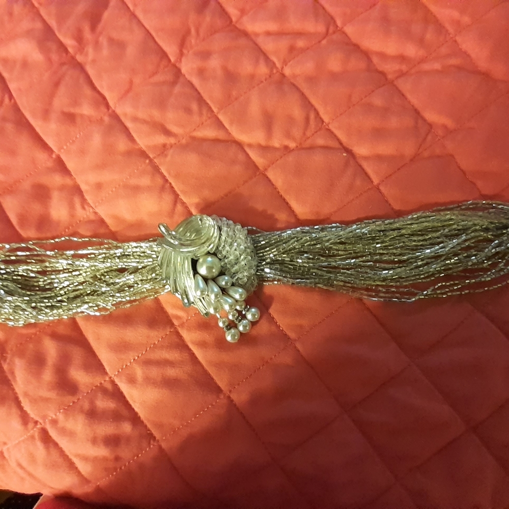 Crystal beaded chocker - Picture 4 of 6